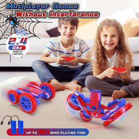 Blissbud Spider RC Car indoor racing setup with precise control
