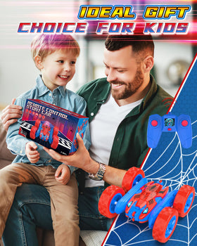 Blissbud Spider RC Car packaging ready for gifting and storage