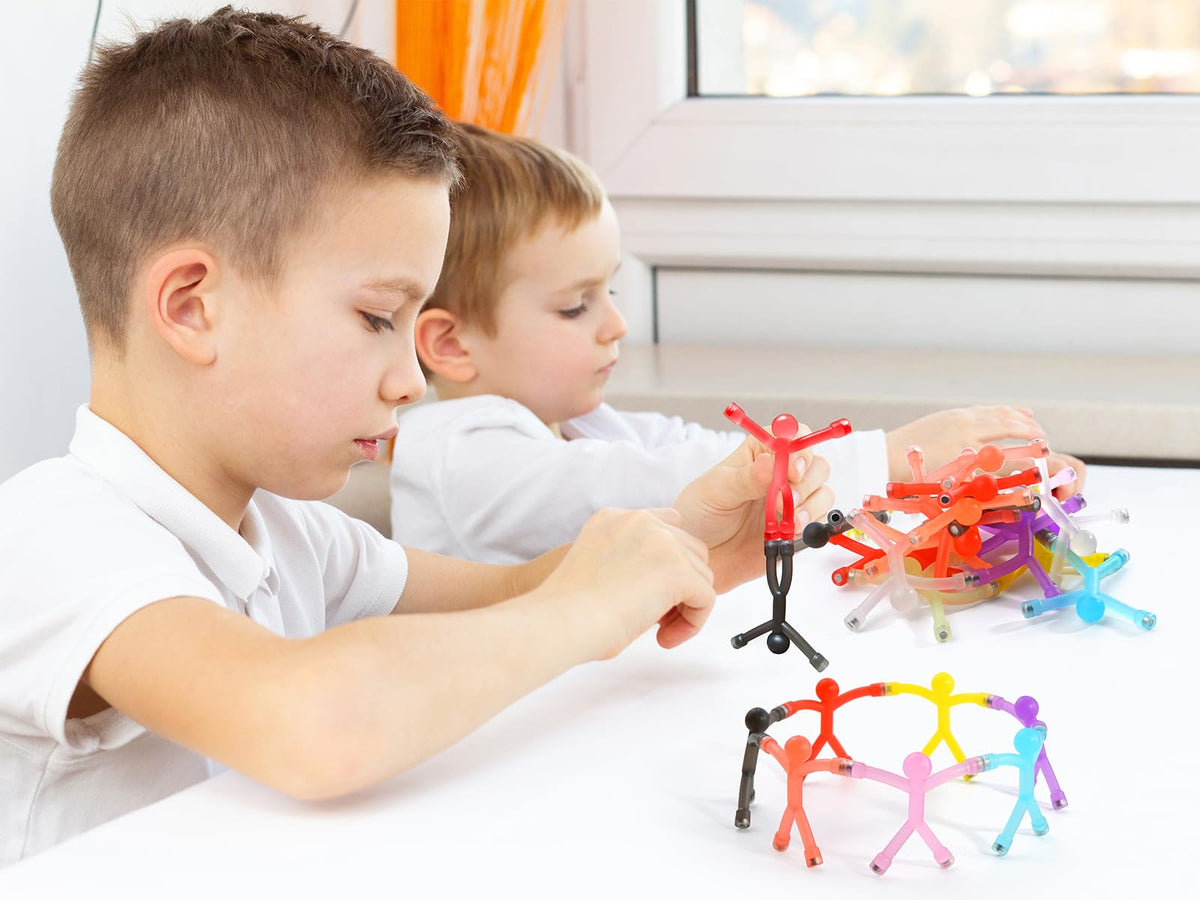 BlissfulTie fridge magnet figures display adds playful touch to kitchens.