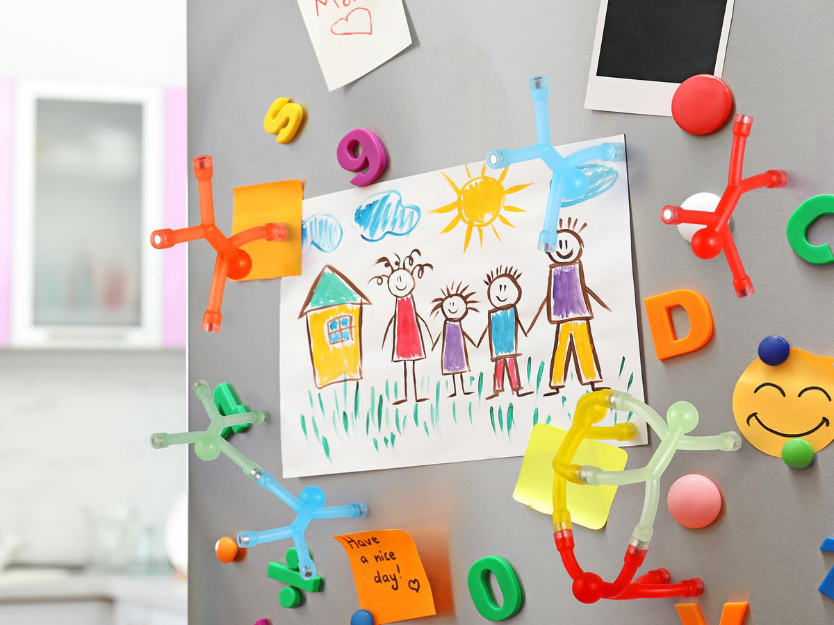 BlissfulTie whiteboard magnets support collaborative planning and notes.