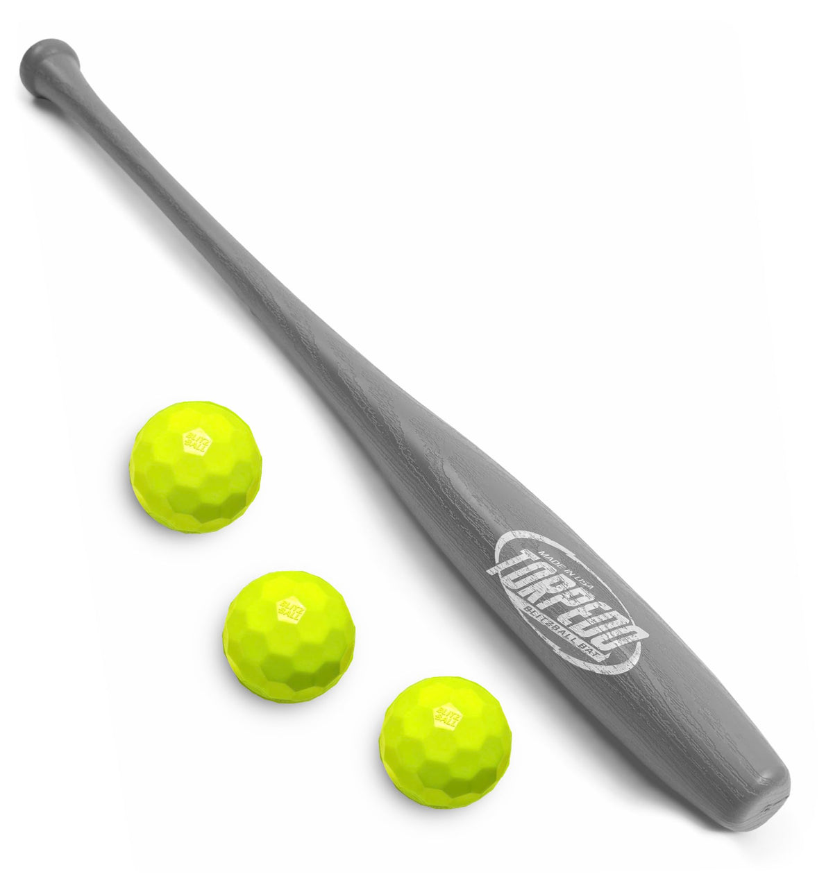 BLITZBALL Torpedo Set for backyard play with curved action and fast hits
