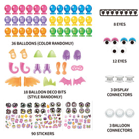 BlivEclat balloon crafting with monsters and angels sparks creative play