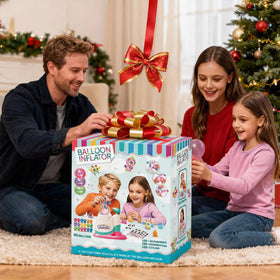 BlivEclat Balloon The Funny Inflator all-in-one set fuels kids' creative play sessions.
