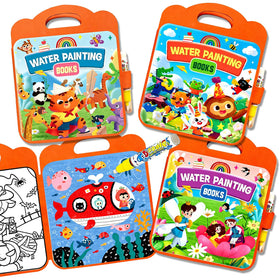 BlivEclat magic water coloring book cover with mess-free promise