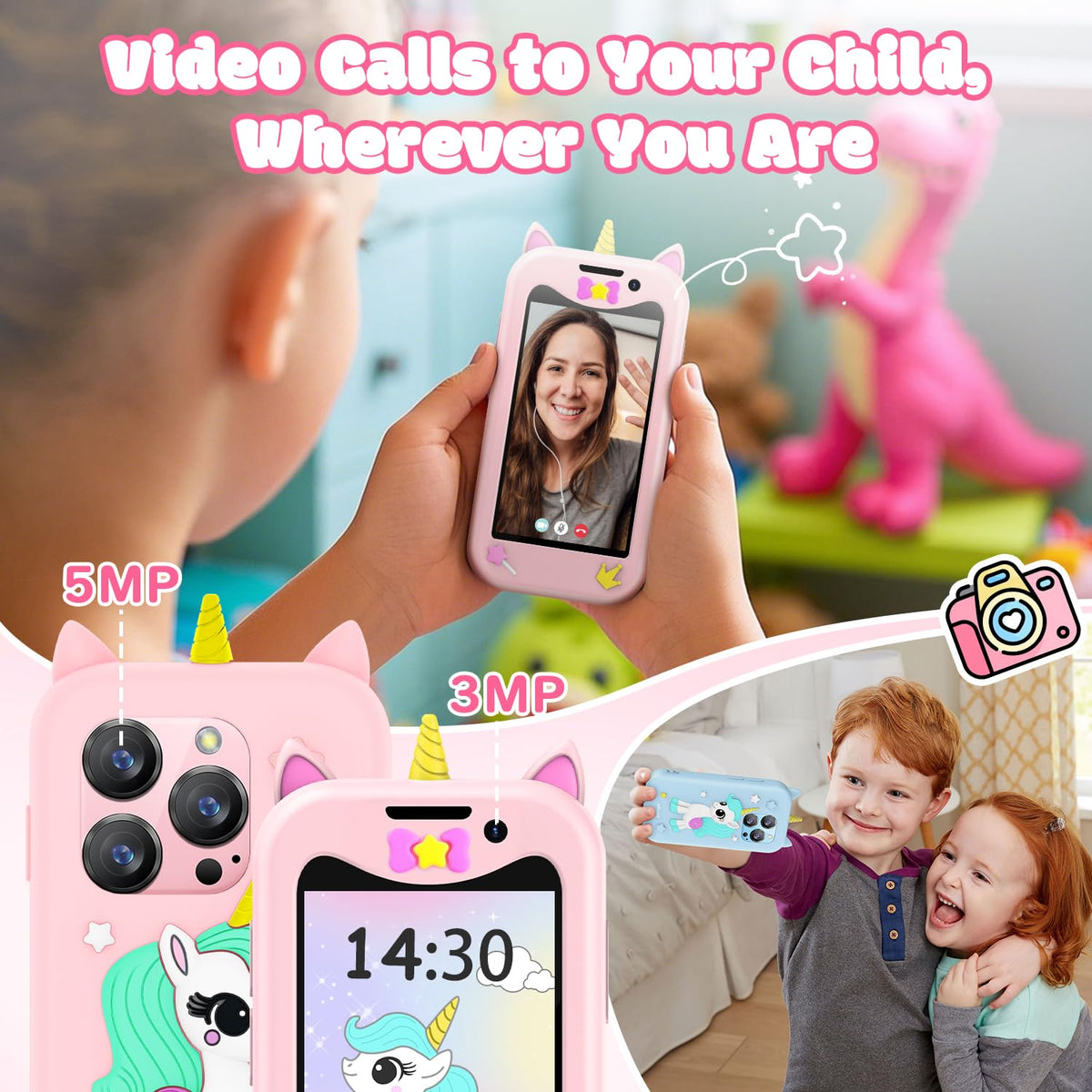 BLKE Max Kids Phone Bluetooth headphones pairing for private listening