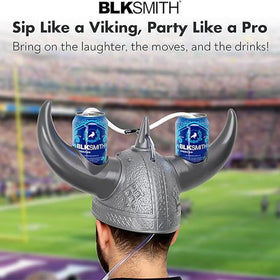 BLKSMITH Viking helmet horns add authentic flair at events