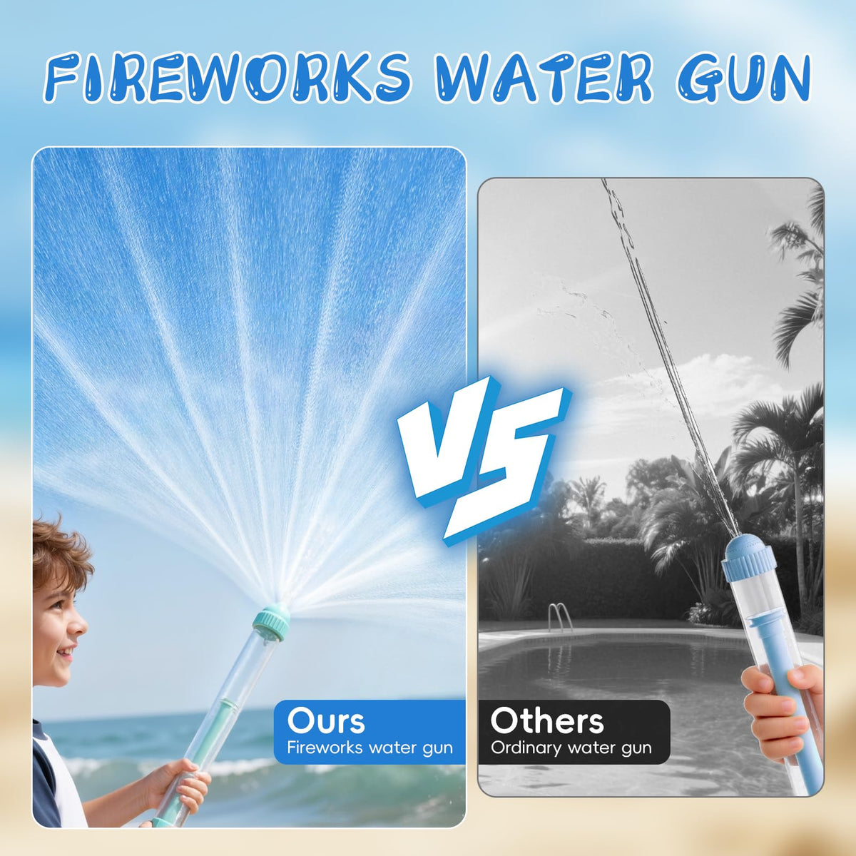 BLmukce 16 pack water guns ideal for group games and parties