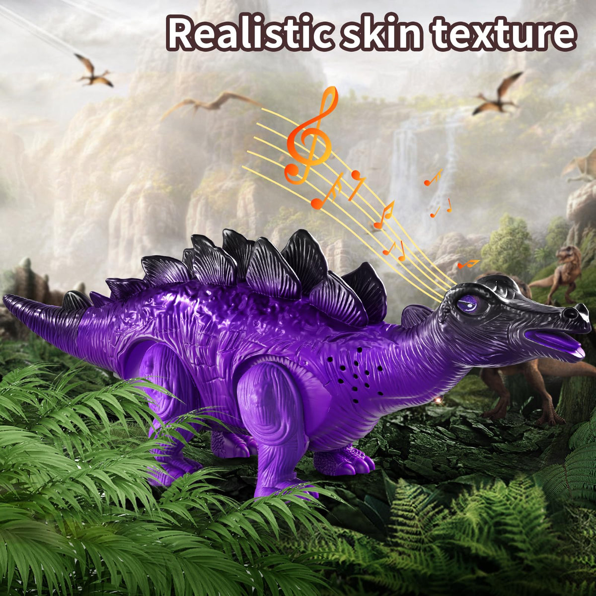 BLmukce battery-ready dinos keep kids engaged right away.