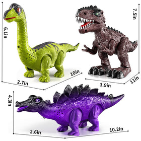 BLmukce Brachiosaurus walks gently to spark storytelling and motor skills.