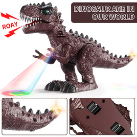 BLmukce Stegosaurus moves with roars for interactive dinosaur adventures.