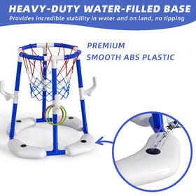 BLmukce blue pool hoop design brings vibrant summer vibes