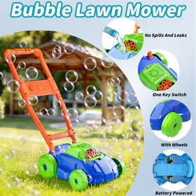 BLmukce Bubble Lawn Mower assembly made simple for quick setup and easy storage.