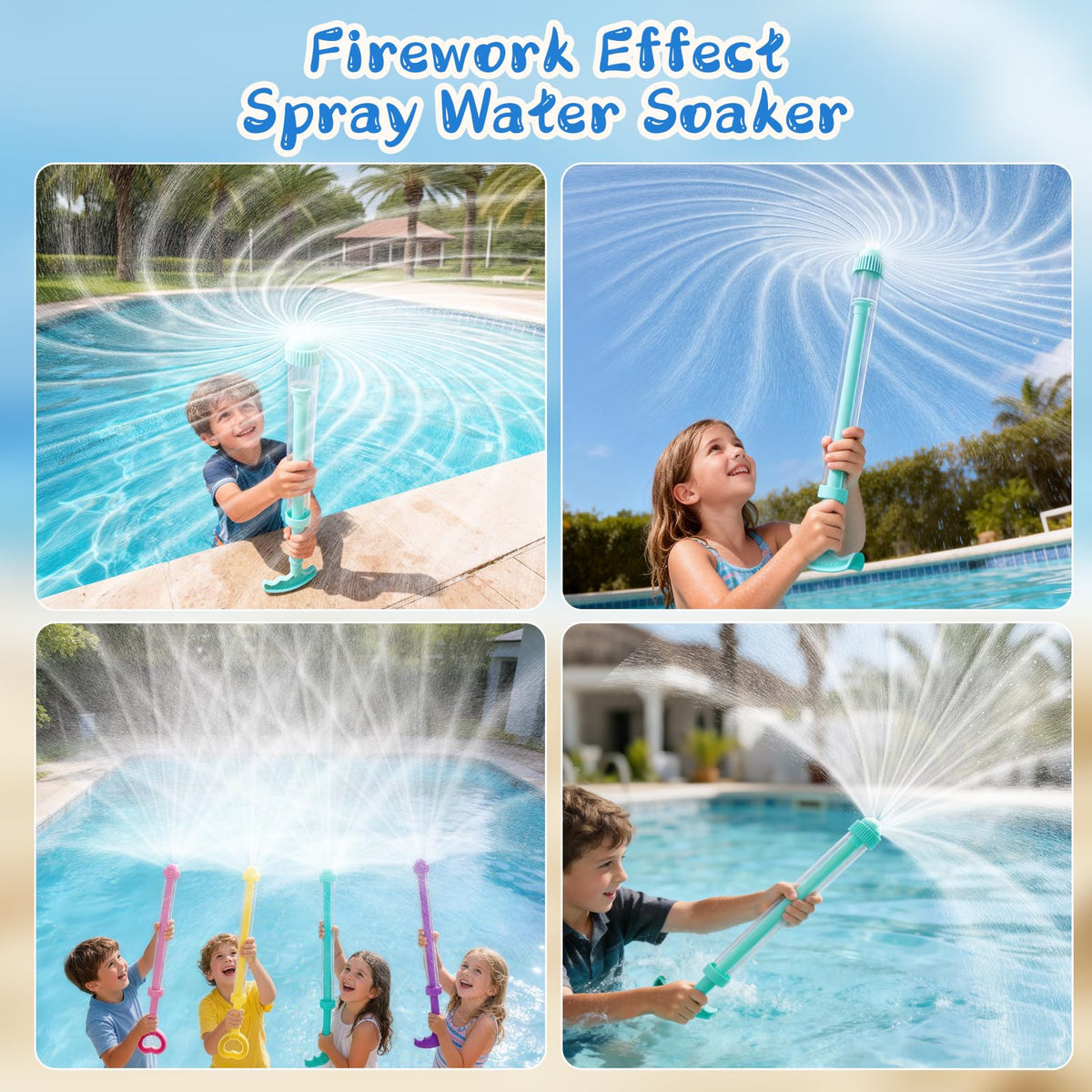 BLmukce drop-resistant design withstands summer poolside fun
