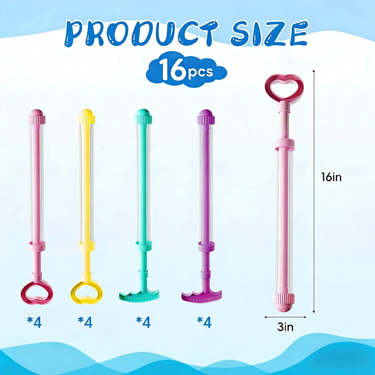 BLmukce easy pump action design lets kids and adults start quickly