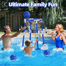 BLmukce family water game supports inclusive outdoor family fun