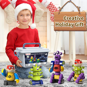 BLmukce gift box ready robots make a festive present for kids