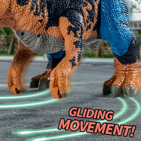 BLmukce lights and roaring sounds enrich immersive playtime