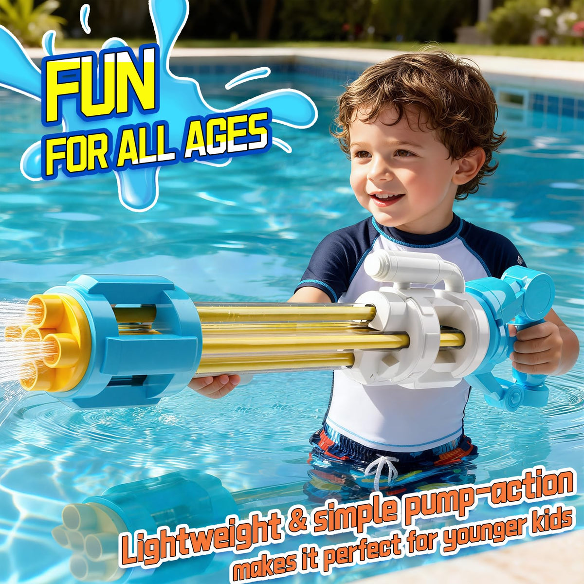 BLmukce non-slip grip helps kids maintain control during play.