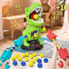 BLmukce three-gun launcher with foam balls for safe indoor fun