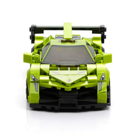 Block Builder Lambo engine-detail reveals realistic rear engine for authentic building experience.