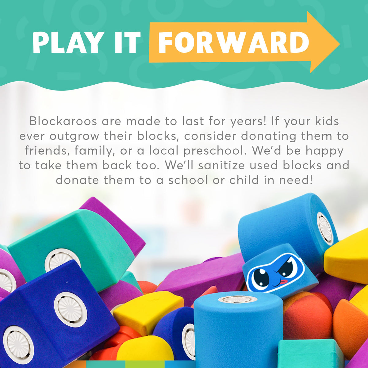 Blockaroo's award-winning design sparks curiosity and early engineering play.