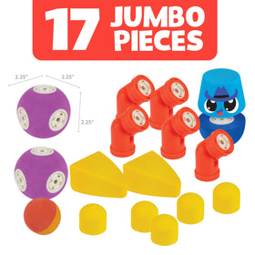 Blockaroo 17-piece critter set sparks storytelling and engineering ideas.