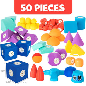Blockaroo blocks are dishwasher-safe and easy to clean after play