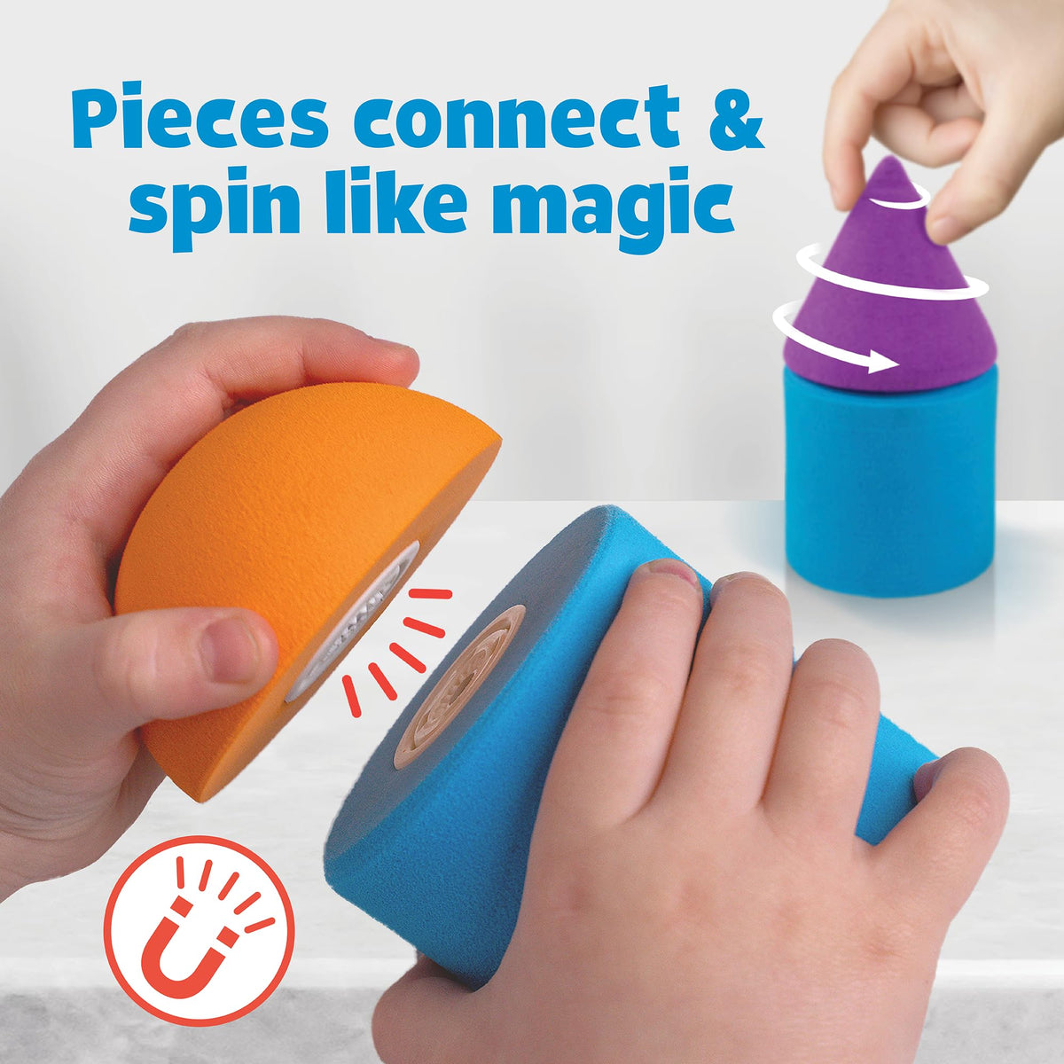 Blockaroo durable, dishwasher-safe blocks ideal for bath or classroom use