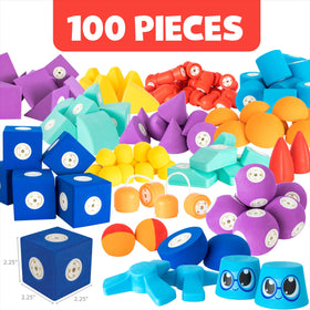 Blockaroo soft foam blocks safe for little builders during play