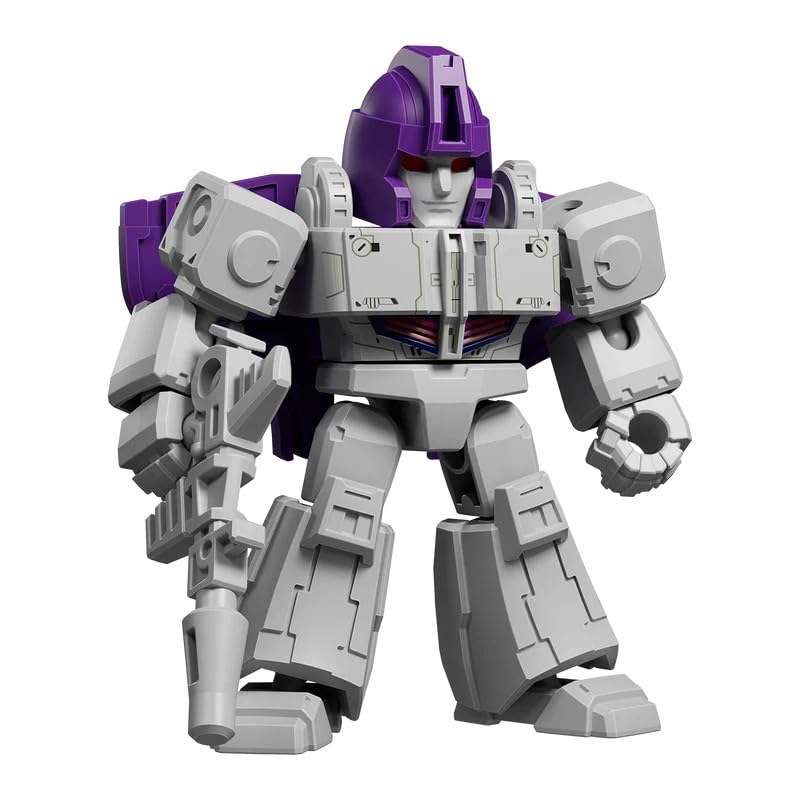 Blokees Bruticus with Defender-series vehicles for display storytelling
