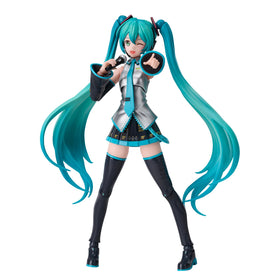 BLOKEES Fantastics Hatsune Miku outfit front view shows authentic details for display and collection