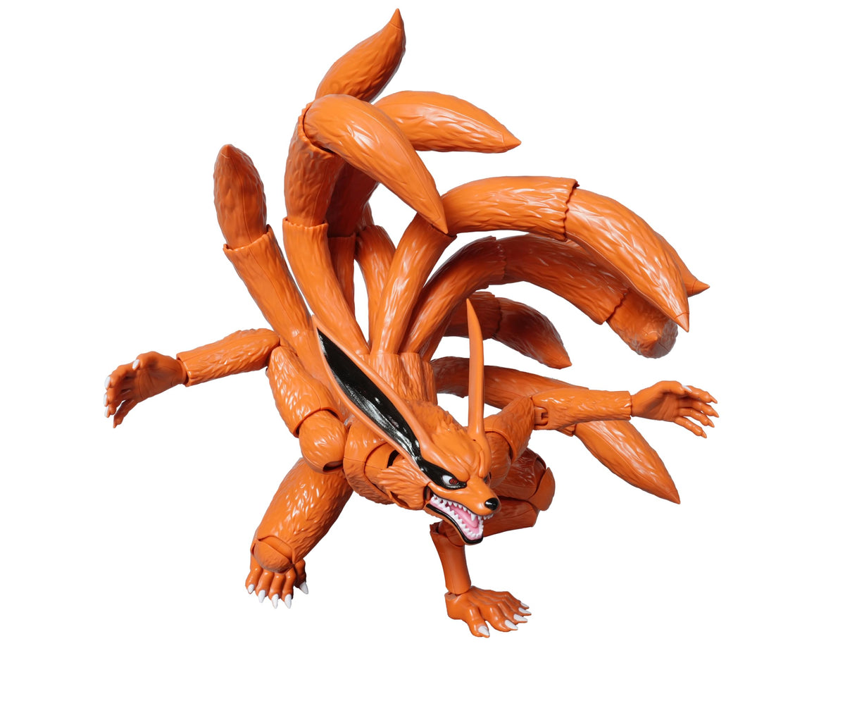 Blokees Kurama magnetic light-up eyes illuminate dramatic realism
