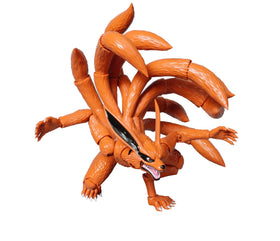 Blokees Kurama magnetic light-up eyes illuminate dramatic realism