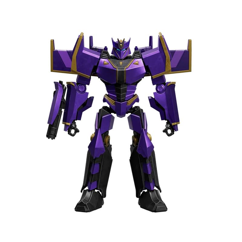 Blokees Megatronus detail closeup showcases sculpted features for collectors.