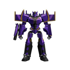 Blokees Megatronus detail closeup showcases sculpted features for collectors.