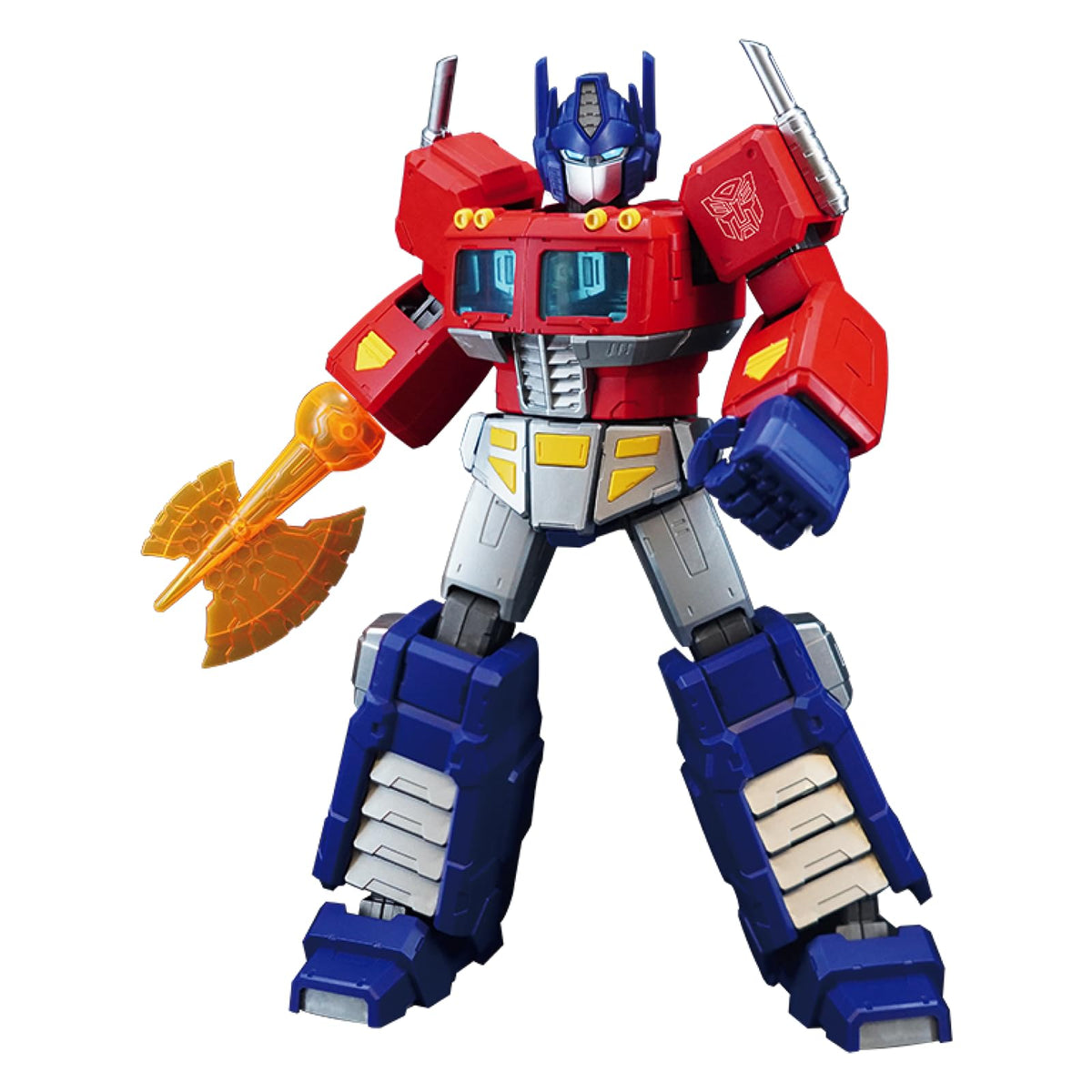 BLOKEES G1 Optimus Prime with jet pack for dynamic poses.