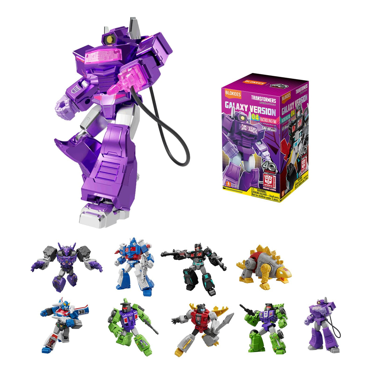 BLOKEES Transformers Galaxy 04 box front for premium display and collection