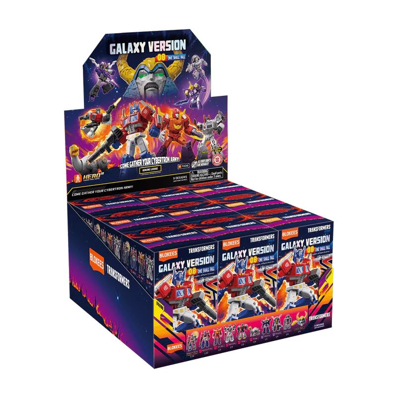 BLOKEES Transformers Galaxy Wave 8 box side highlights packaging details.