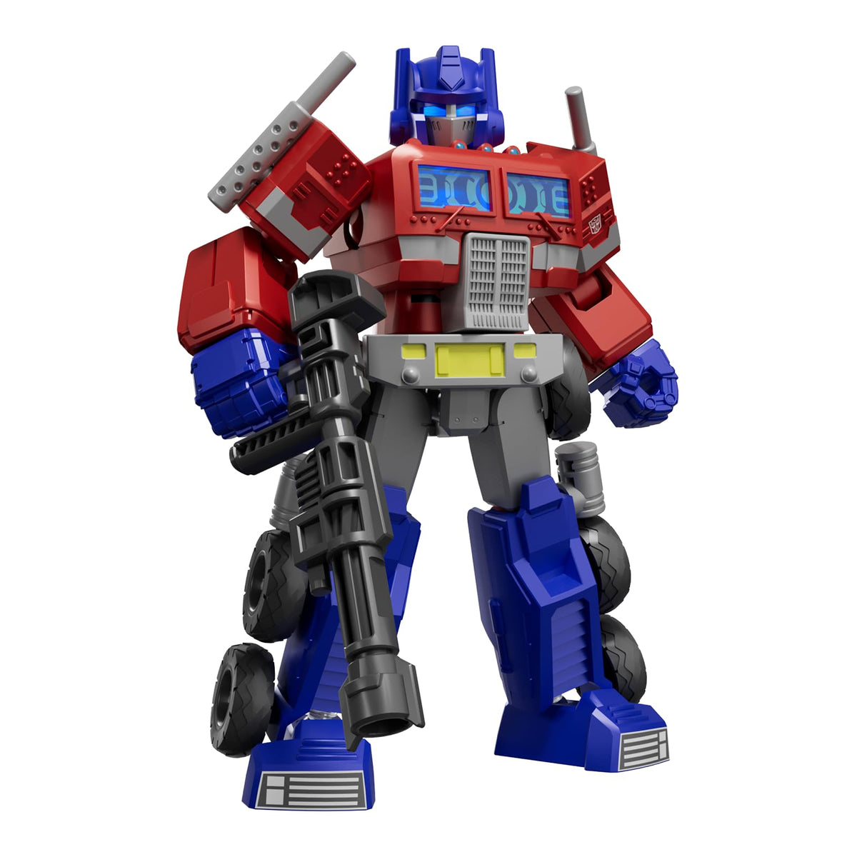 Blokees Transformers Shining Version 02 chest lights glow for enhanced presence.