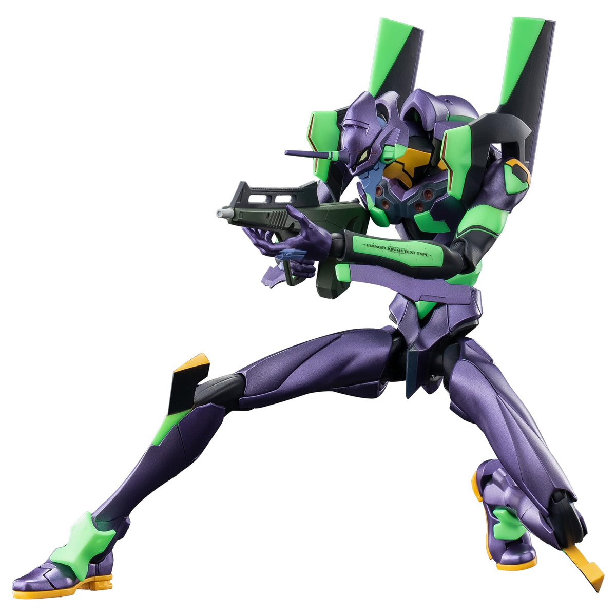BLOKEES EVA-01 joints and articulation enable dynamic action poses.