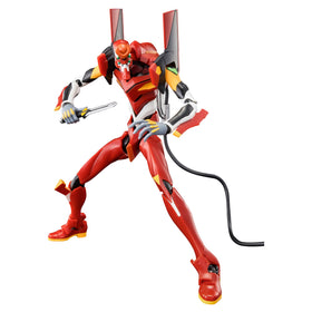 BLOKEES Ultra Action Edition EVA Unit 02 front kick for dramatic display