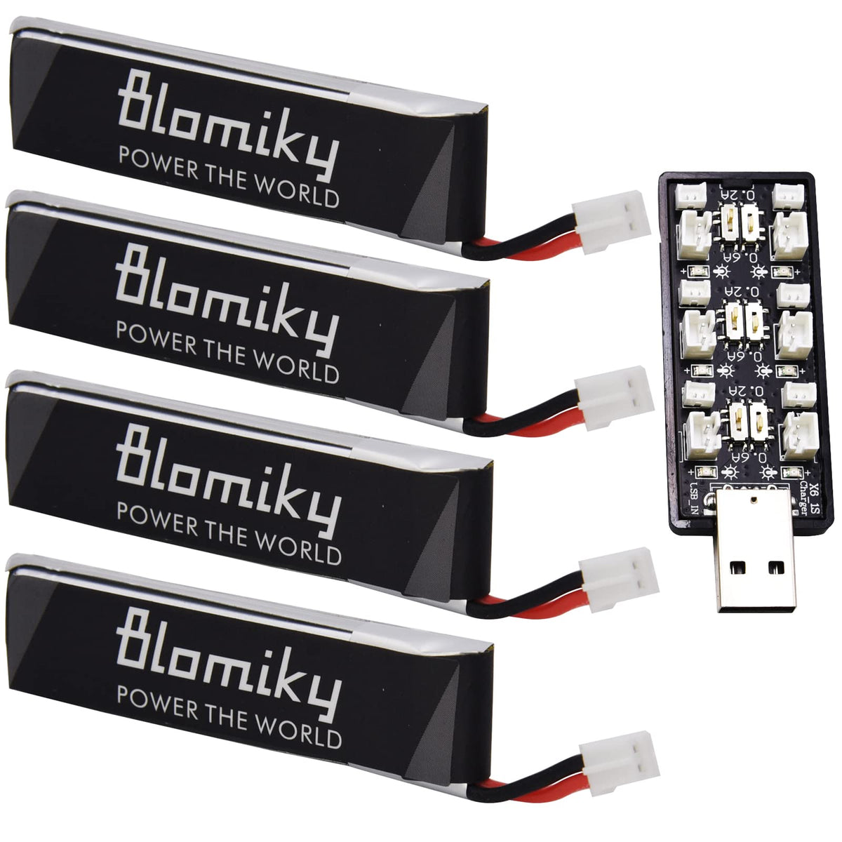 Blomiky battery dimensions 59x16x6-6mm for precise quad fit