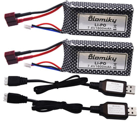 Blomiky battery weighs 84g, enabling lightweight performance for RC cars
