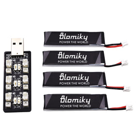 Blomiky green charging indicator shows charge status