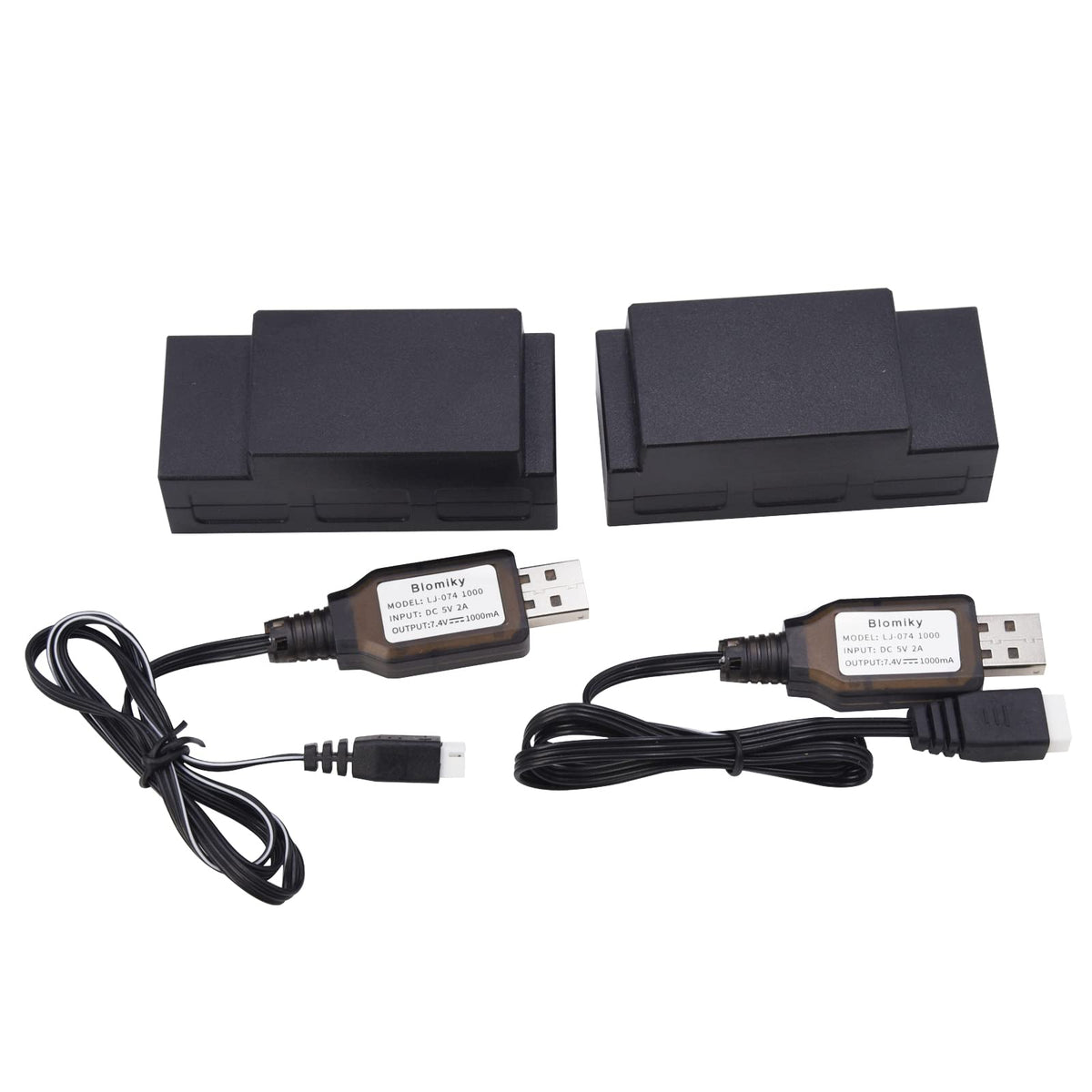 Blomiky T-connector battery for easy plug-and-play replacement