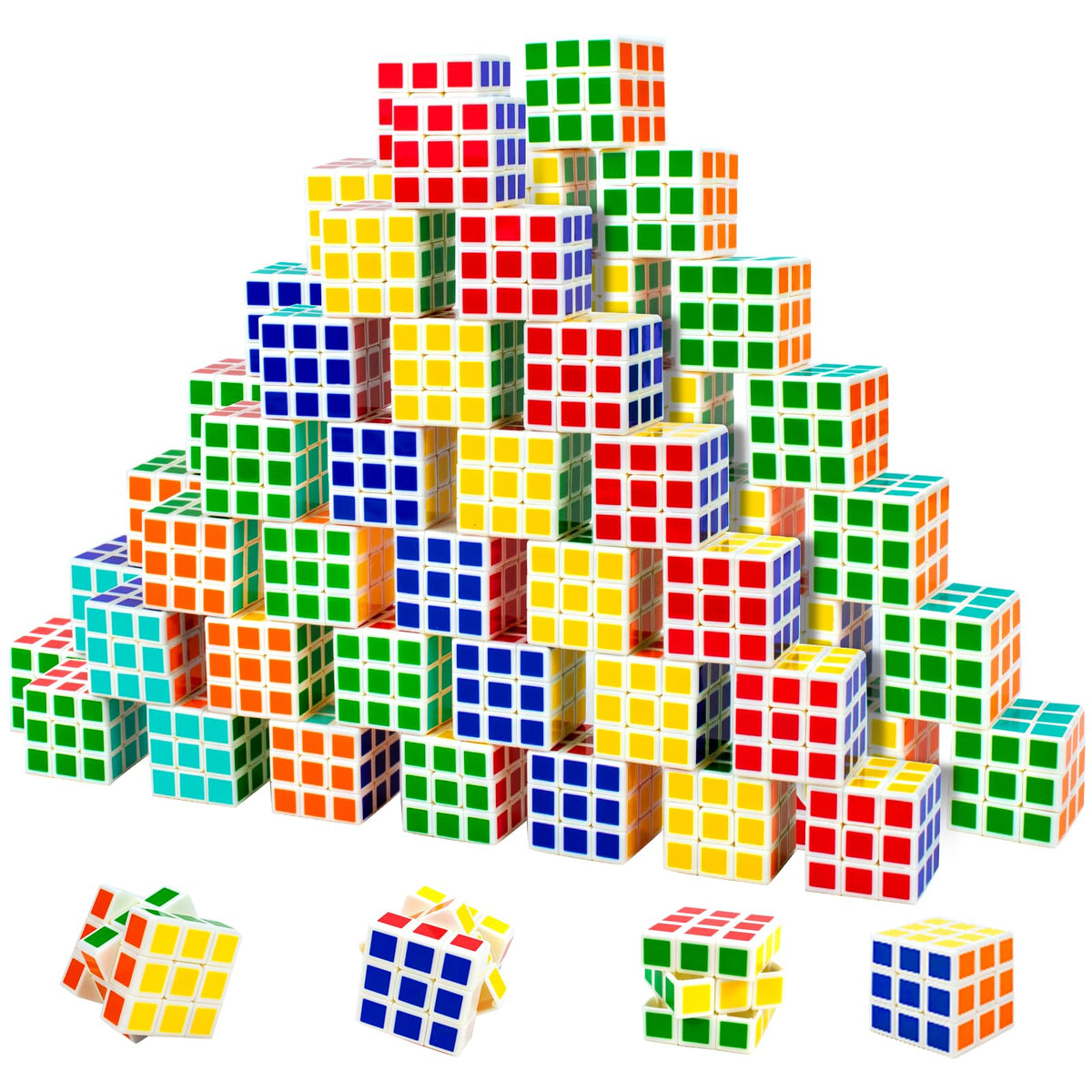 Bloolilies mini cubes compact pack for travel friendly brain teasers