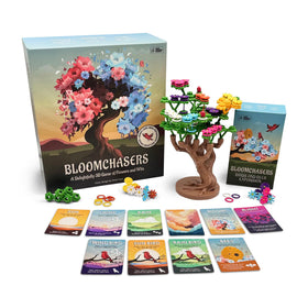 Bloomchasers 3D tree-building board in play, inviting family-friendly strategy and visual delight