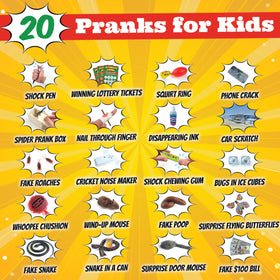 BLOONSY Prank Box Spider safe, thrilling surprise for kids