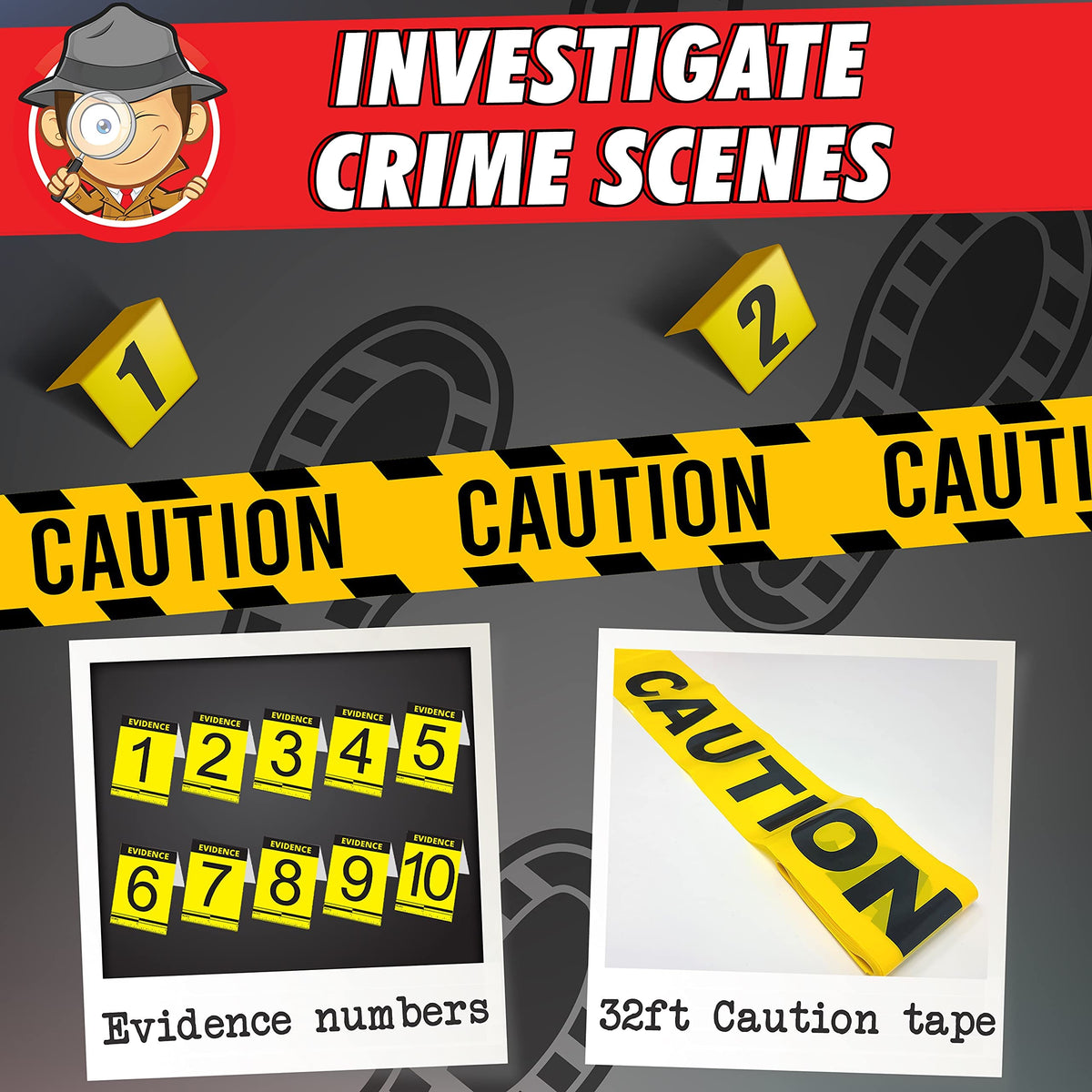 BLOONSY Spy Kit secret-agent costume for immersive roleplay