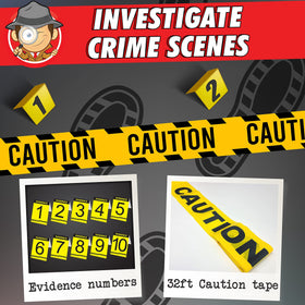 BLOONSY Spy Kit secret-agent costume for immersive roleplay